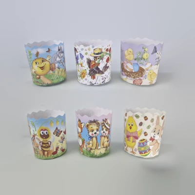 Форма бумажная для Пасхи размер 85х70 