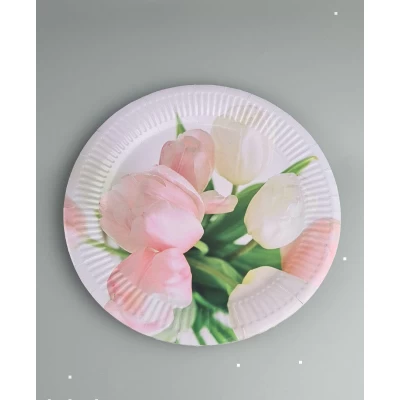 Тарелка бумажная 23см Тарелка бумажная 23см