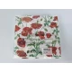 Салфетка (ЗЗхЗЗ, 16шт)  La Fleur Полотно из маков (107) (1 пачка)