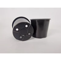 Одноразовые стаканы под рассаду с отверстиями размер (Ø 90/70 h 75) объёмом 400 мл 100 шт/уп.