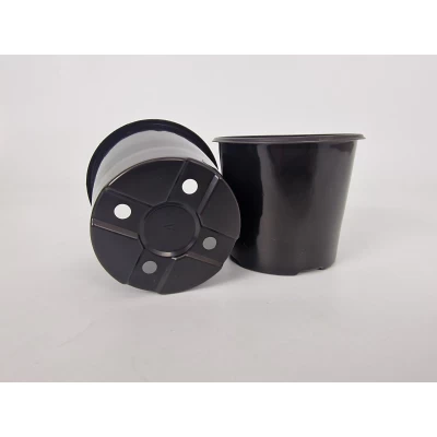 Одноразовые стаканы под рассаду с отверстиями размер (Ø 90/70 h 75) объёмом 400 мл 100 шт/уп.