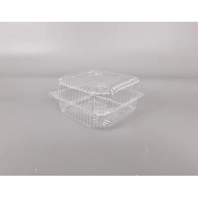 Контейнер пластиковый с откидной крышкой V800 мл IT-10 131*131*57 (50 шт)