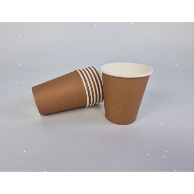 Бумажные стаканы цветные 175мл Бумажные стаканы цветные 175мл