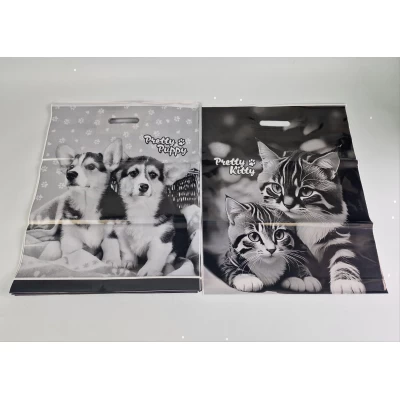 Пакет с прорезной ручкой размер 41х51+3 