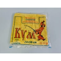 Майка п/э №22*38 Кум желтая (100шт) (1 пачка)