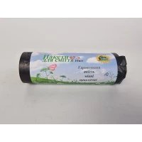 Пакет мусорный 65литров (10шт LD) Супер Торба черный (1 рул)