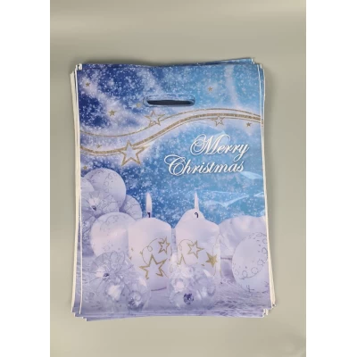 Пакеты с вырубной ручкой ламинат