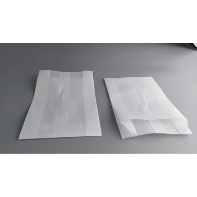 Жиростойкий пакет бумажный (Саше) 10/4*14 Белый жир (2000 шт)