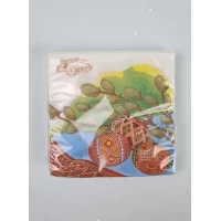 Салфетка пасхальная двухслойная бумажная La Fleur ЗЗхЗЗ см 16 шт Салфетка пасхальная двухслойная бумажная La Fleur ЗЗхЗЗ см 16 шт