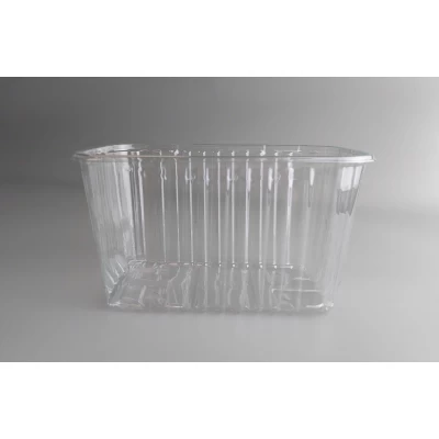 Упаковка полипропиленовая под ягоды и фрукты на 1000 гр без крышки 184х114х105 Т1-1000/105 пинетки 50 штук