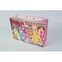 Бумажный большой горизонтальный пакет  36/22/10(артBG-097) (12 шт)