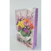 Большой бумажный пакет вертикальный  25/37/8(артBV-159) (12 шт)