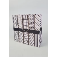 Пакет бумажный подарочный квадратный 23*24*10(артKV-139) (12 шт)