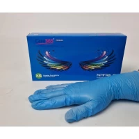 Перчатки Нитрил Синий(100шт) SX 