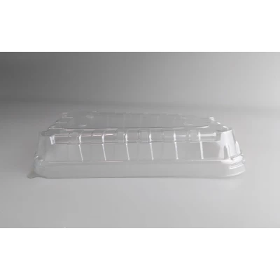 Крышка для пинетки полипропиленовая L6-28 194х118х28 на упаковку Т6-250/35 50 шт/уп.