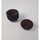 Тартолетка для кексов 6А  круглая коричневая D45 H25 (100шт)  (1 уп.)