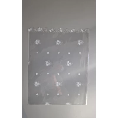 Пакет с рисунком для упаковки подарков   (30*40) №391(5) (ажурный) 