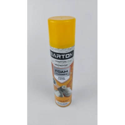 Пенный очиститель для обуви, ТМ Barton, 300 мл (аэрозоль) (1 шт)