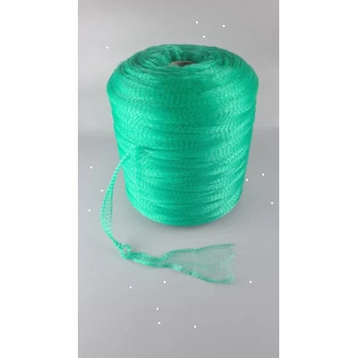 Сетка овощная зелёная *2000 м (ячейка 7мм, рукав максрастяжка 24см, бабинаширина 35см) (1 рул)