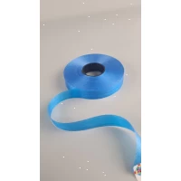 Лента полипропиленовая для воздушных шаров и подарков 2 см х 100 ярдов синяя  (1 пачка)