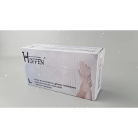 Перчатки Винил прозрачные (100шт) размер L 