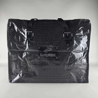 Полипропиленовая сумка хозяйственная  с цветным рисунком №4 Горошек (1 шт)