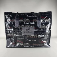 Полипропиленовая сумка хозяйственная  с цветным рисунком №4 Париж (1 шт)