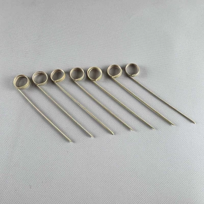 Деревянные бамбуковые шпажки Кольцо 12см,100 шт (1 пачка) Деревянные бамбуковые шпажки Кольцо 12см,100 шт (1 пачка)