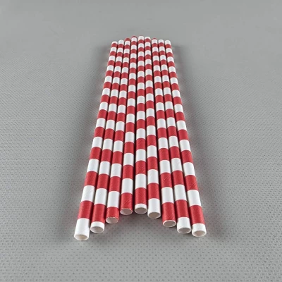 Соломка трубочка бумажная Ø 5 мм 20 см Соломка трубочка бумажная Ø 5 мм 20 см