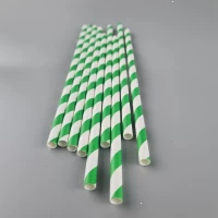 Соломка трубочка бумажная Ø 5 мм 20 см 