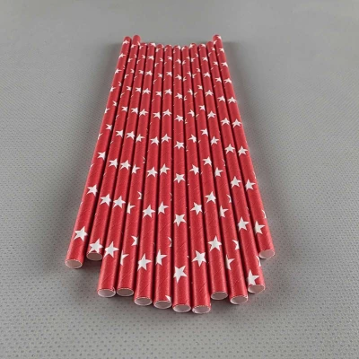 Соломка трубочка бумажная Ø 5 мм 20 см Соломка трубочка бумажная Ø 5 мм 20 см