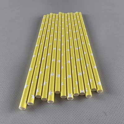 Соломка трубочка бумажная Ø 5 мм 20 см Соломка трубочка бумажная Ø 5 мм 20 см