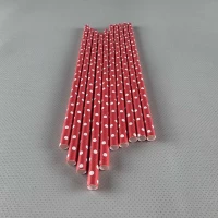 Соломка трубочка бумажная Ø 5 мм 20 см 