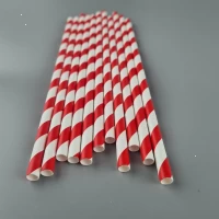 Соломка трубочка бумажная Ø 5 мм 20 см 