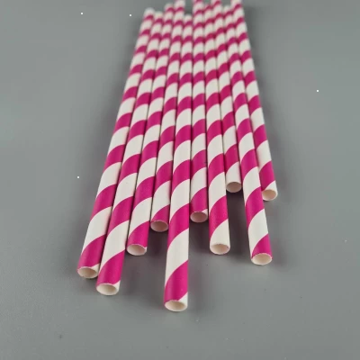 Соломка трубочка бумажная Ø 5 мм 20 см Соломка трубочка бумажная Ø 5 мм 20 см