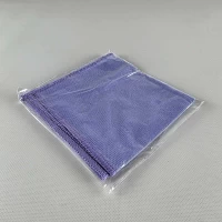 Тряпка Микрофибра 30*30 Фиолетовая ПОЛИРОВКА (1 шт)