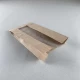 Бумажные пакеты крафт с прозрачным окошком 14/6*25 коричневый (100 шт)