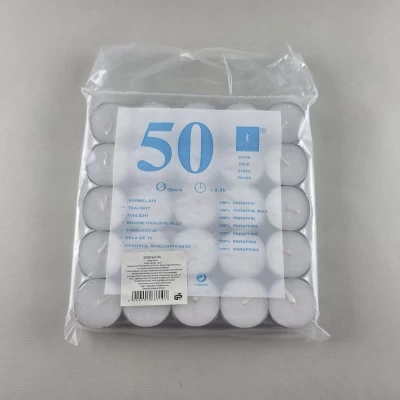 Свеча таблетка 50шт Китай (1 пачка)