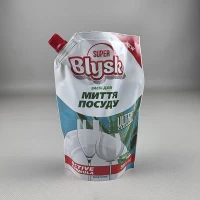 Средство для мытья посуды SUPER BLYSK 500мл, алоэ вера, дой-пак (1 шт)