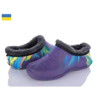 Галоши женские Sanlin2, бузок папуга зима