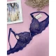 Кружевной бюстгальтер на поролоне B 6571
