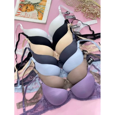 Гладкий бюстгальтер на поролоне С 833 Гладкий бюстгальтер на поролоне С 833