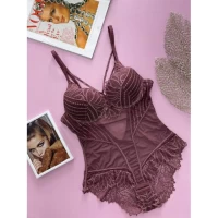 Ажурный корсет на поролоне C 2110. B 2110