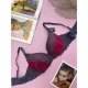 Ажурный бюстгальтер на поролоне D 802