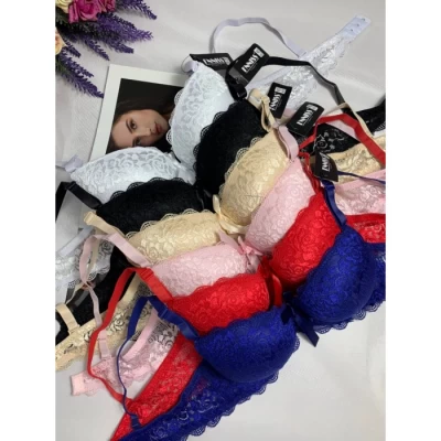 Ажурный бюстгальтер Пуш ап-Гель-Корректор B 889