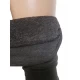 Серые бесшовные лосины на махре, Размер: 46-52