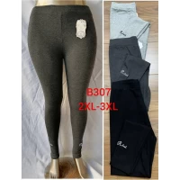 Лосины женские. Размеры 2XL-3XL. Ткань трикотаж.