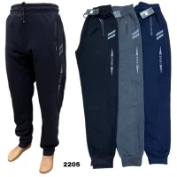 Спортивные брюки мужские теплые На флисе. Размеры M, L, XL, 2XL, 3XL. В уп. 5 шт одного цвета