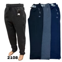 Спортивные брюки мужские теплые На флисе. Размеры M, L, XL, 2XL, 3XL. В уп. 5 шт одного цвета