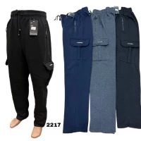 Спортивные брюки мужские теплые На флисе. Размеры M, L, XL, 2XL, 3XL. В уп. 5 шт одного цвета